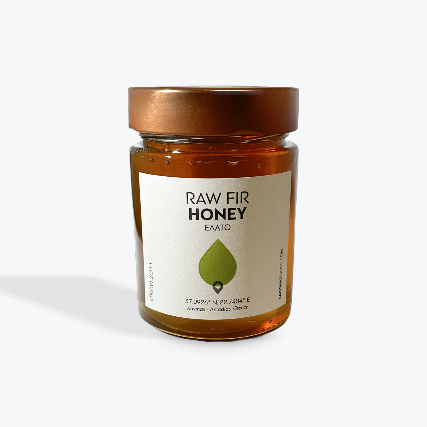 Greek Fir "ELATO" Honey | Raw and Unfiltered