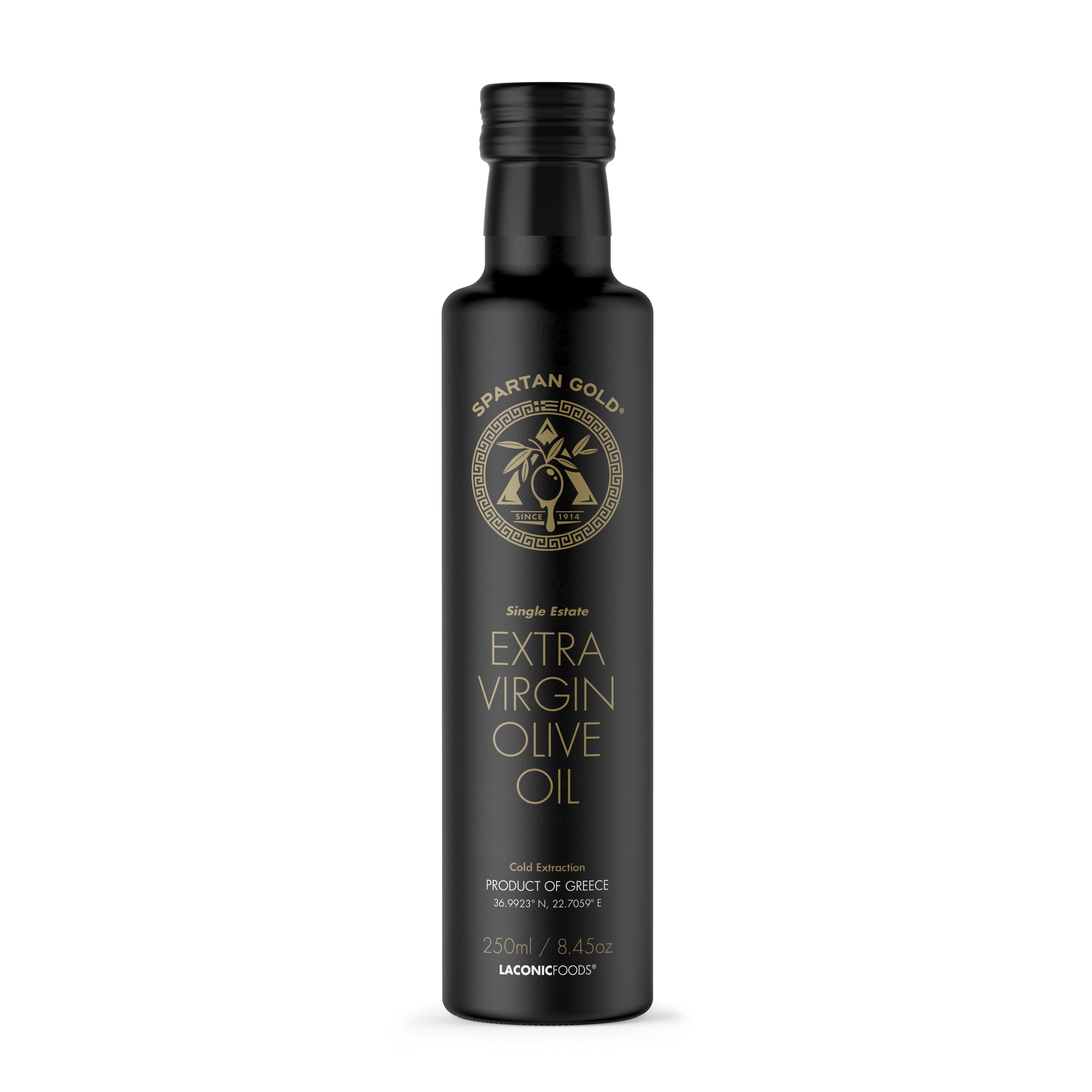 Laconic Foods 250ml Classic Extra Virgin Olive Oil front bottle view – Greek single estate cold extracted