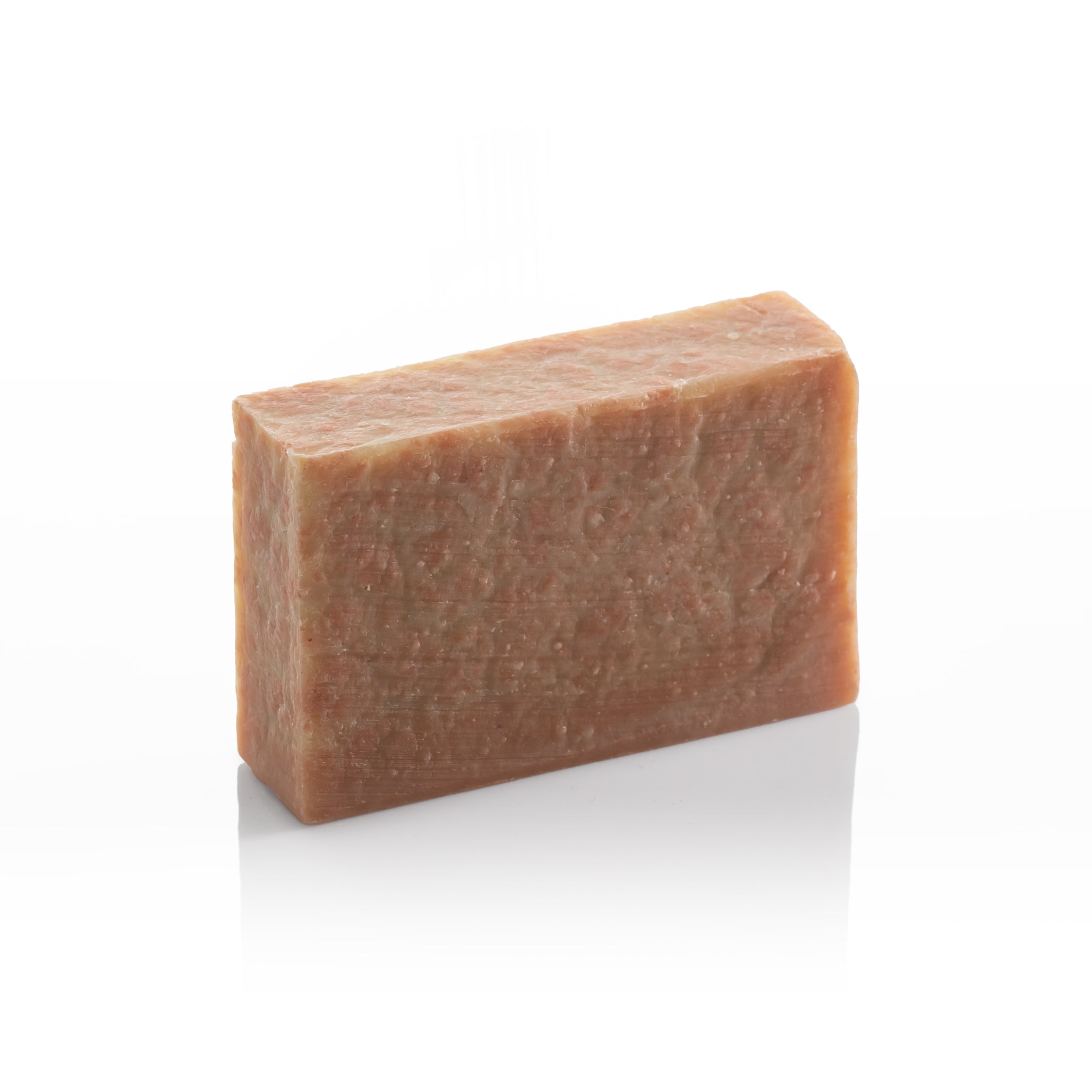 Unwrapped tea tree and propolis handmade Greek olive oil soap bar
