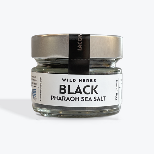 Black Pharaoh Sea Salt Flakes | Cyprus | 70g