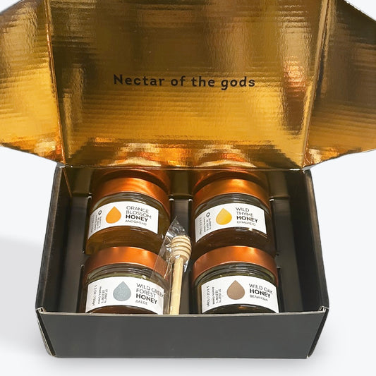 Raw Honey Flight | Premium Gift Set