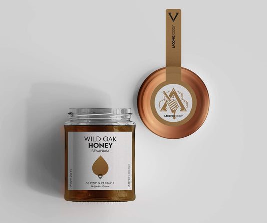 Greek Wild Oak Honey | Raw & Unfiltered