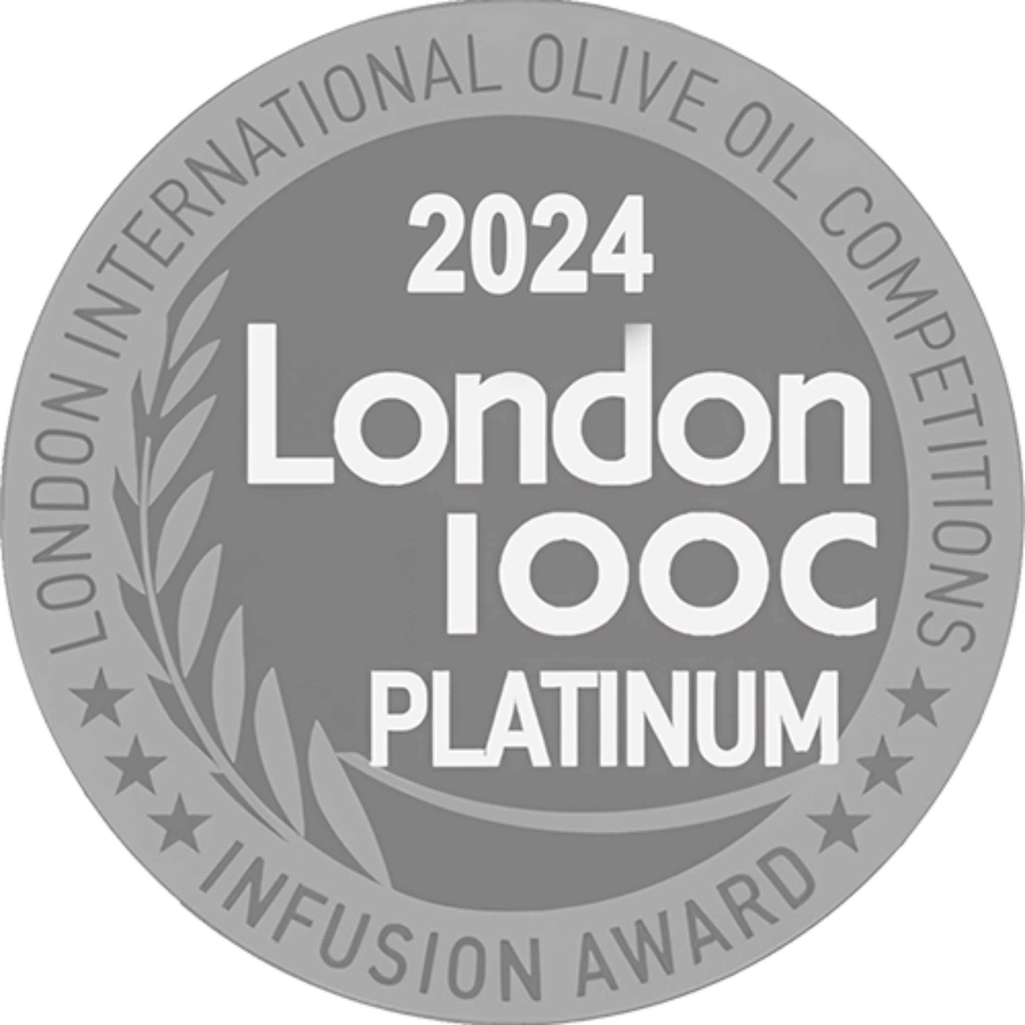 Platinum infusion Award London International Olive Oil