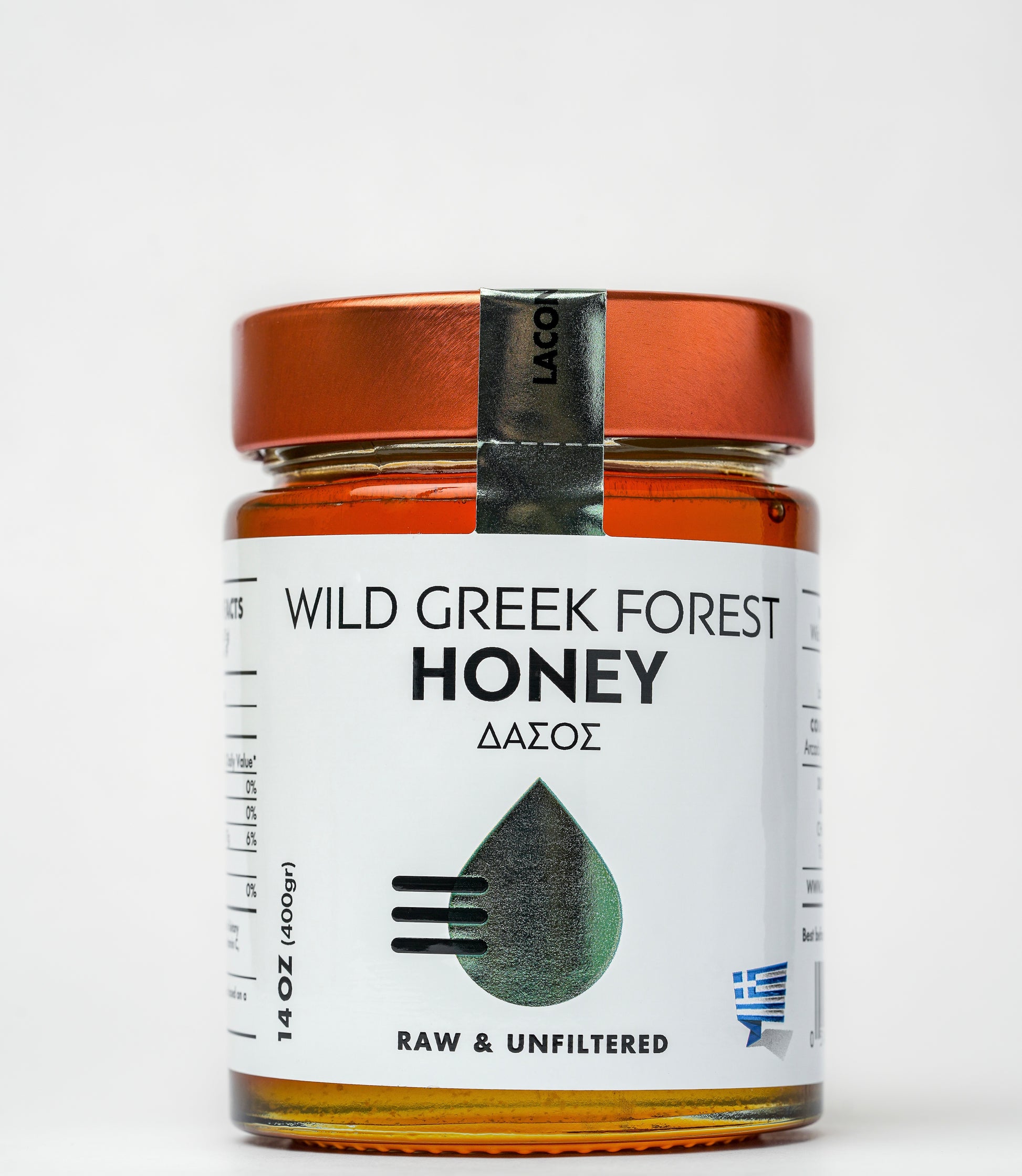 Rich in taste with exceptional aroma from the honeydew of pine and chestnut trees, wild flora with a sweeter fragrance.