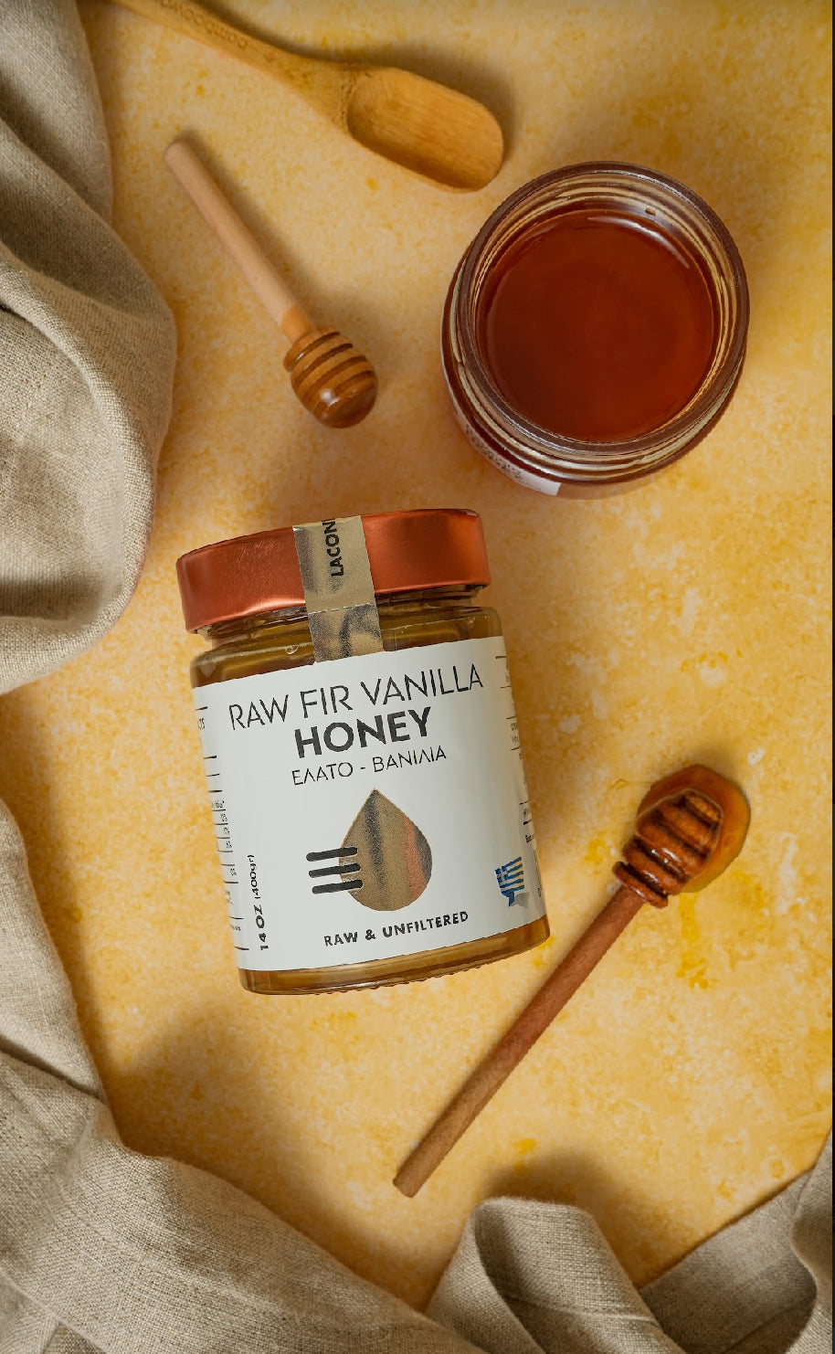 Organic honey with rich texture, high antioxidants, antiviral, antibacterial and antiseptic. Low sugars unique and superlative honey.