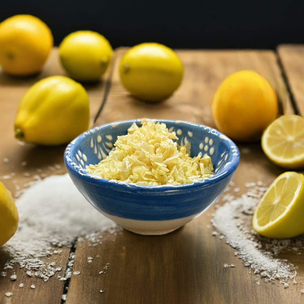 Lemon Sea Salt Flakes | Greece | 70g