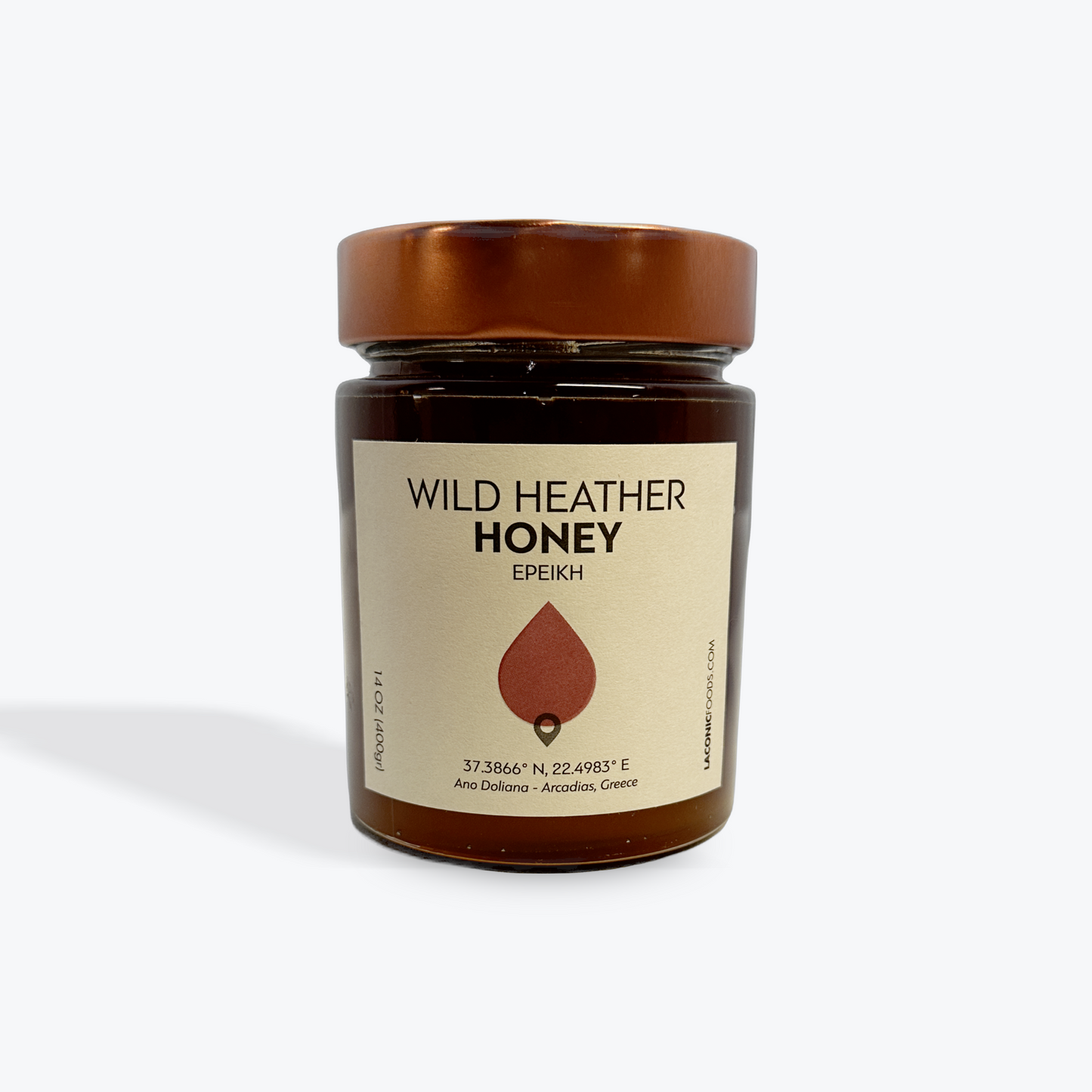 Greek Wild Heather Honey | Raw & Unfiltered