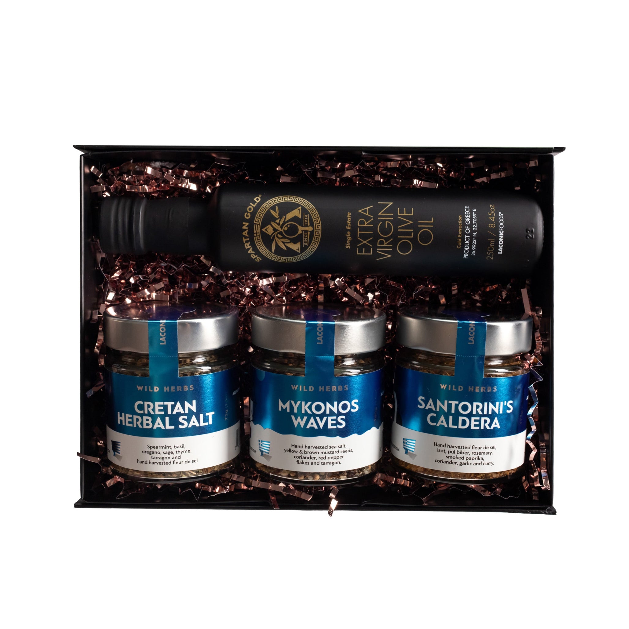 Greek Islands Gift Set | EVOO & Greek Spice Blends – Laconic Foods