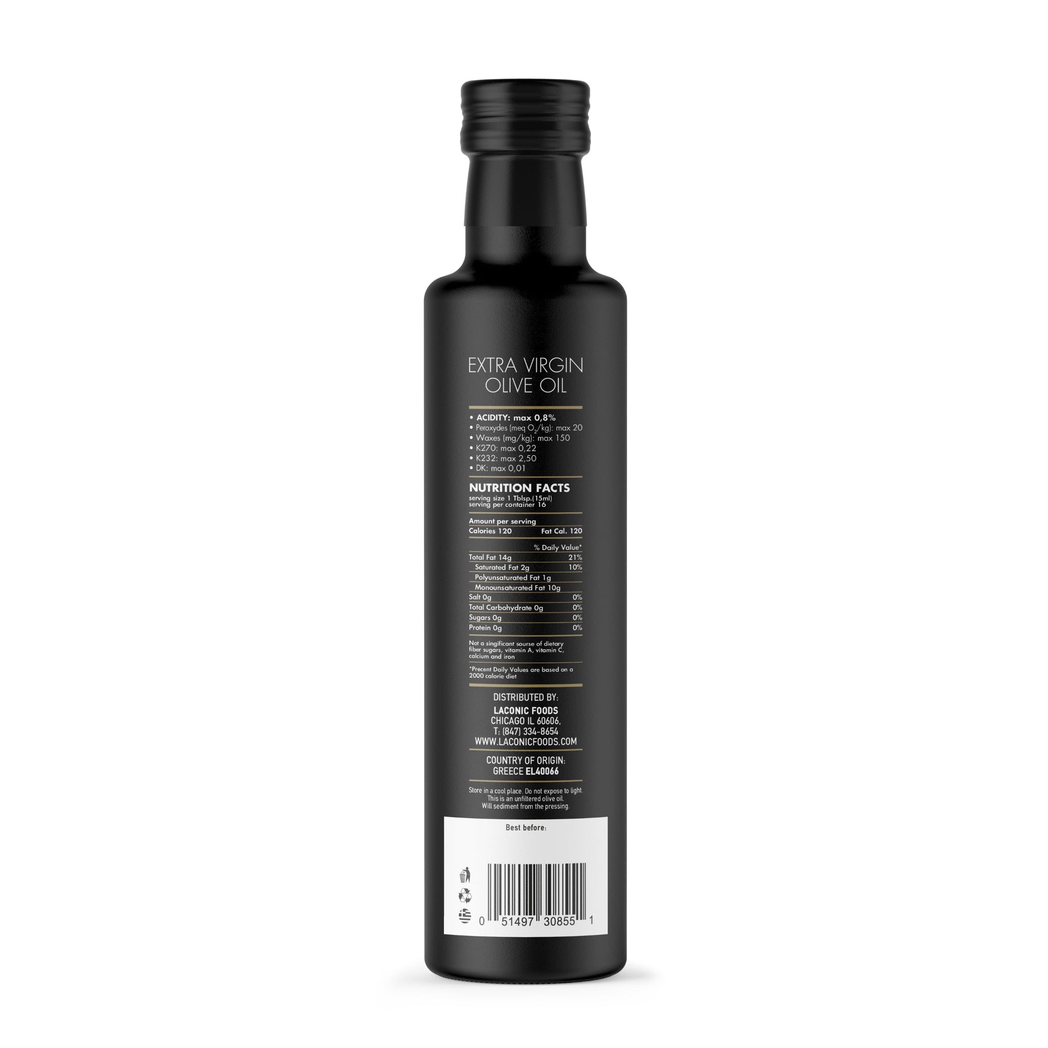 Platinum Koroneiki Extra Virgin Olive Oil | Single Estate Greek EVOO