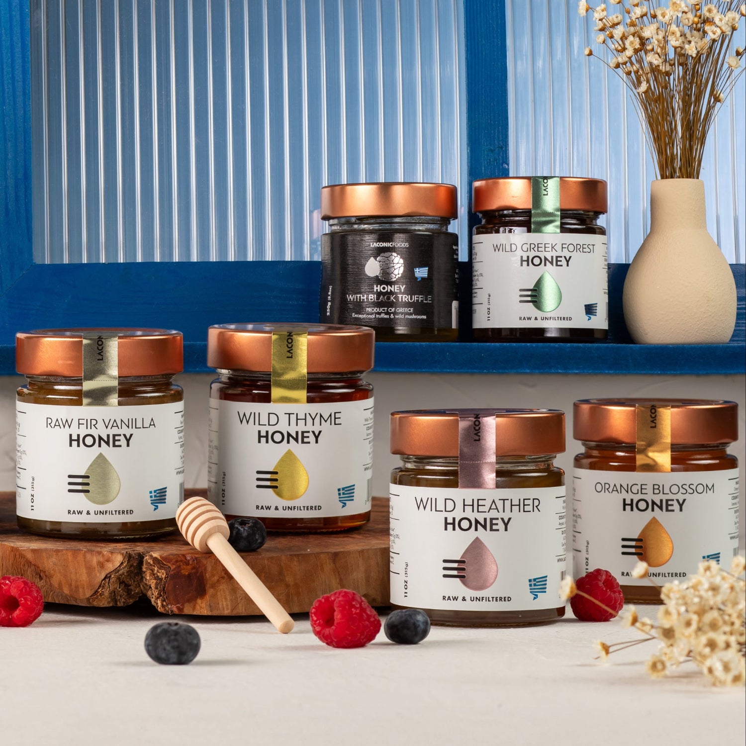 Wild Forest Honey | Raw Greek Honeydew from Pine, Oak & Chestnut