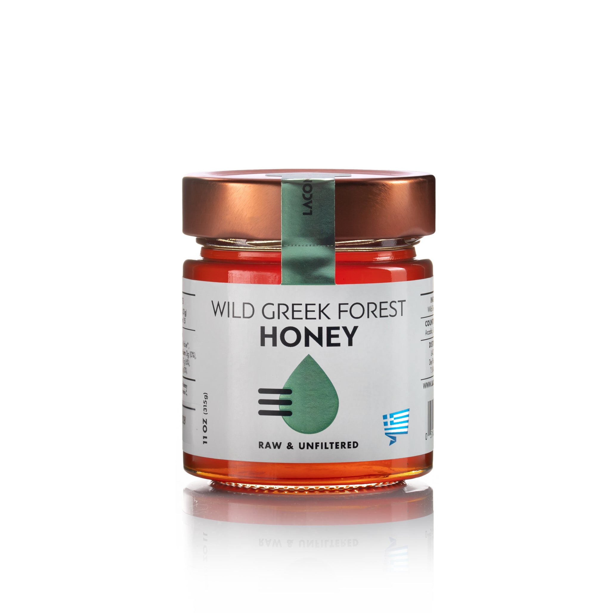 Wild Forest Honey 315g | Raw Greek Honeydew Honey