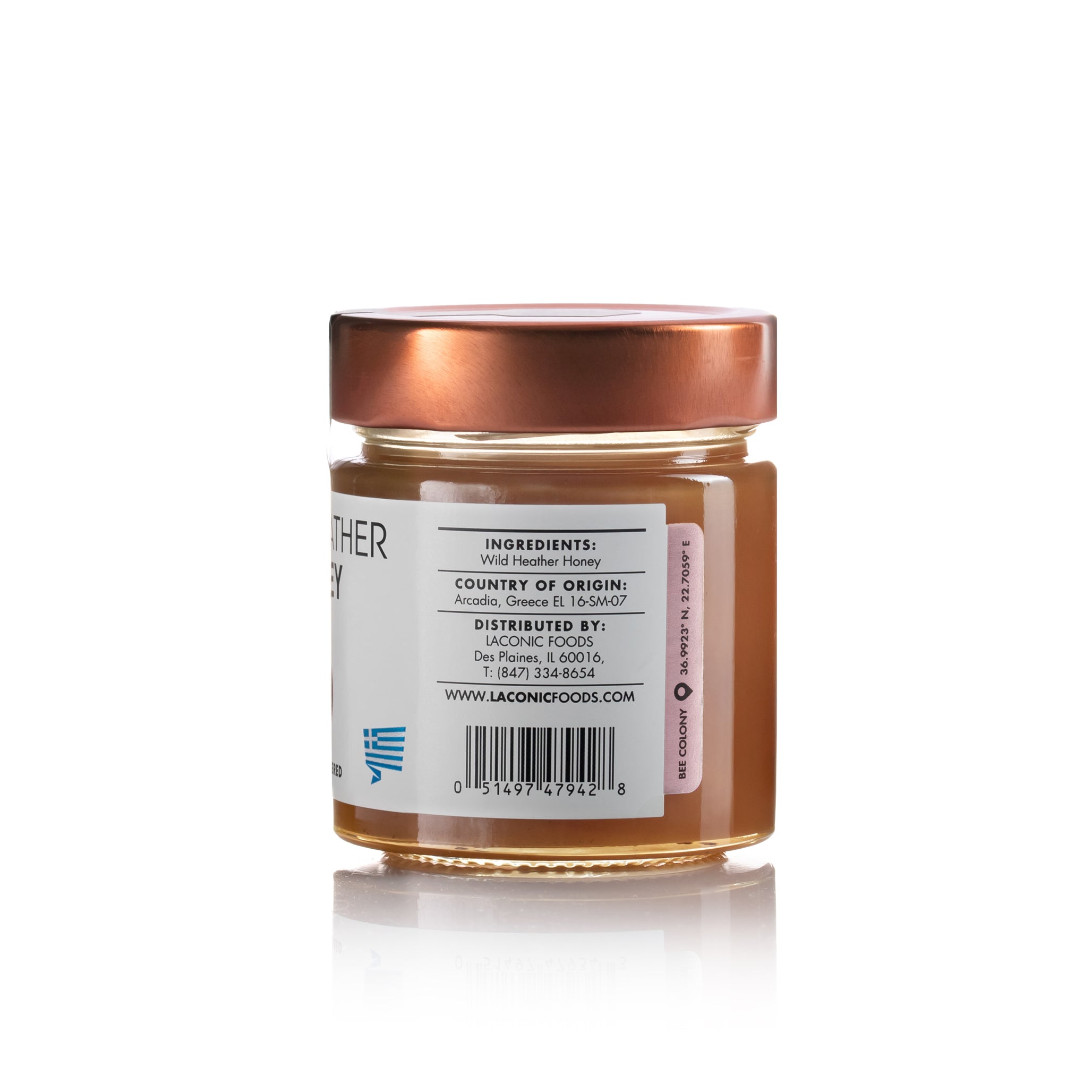 Wild Heather Honey | Raw & Unfiltered Greek Honey (315g)