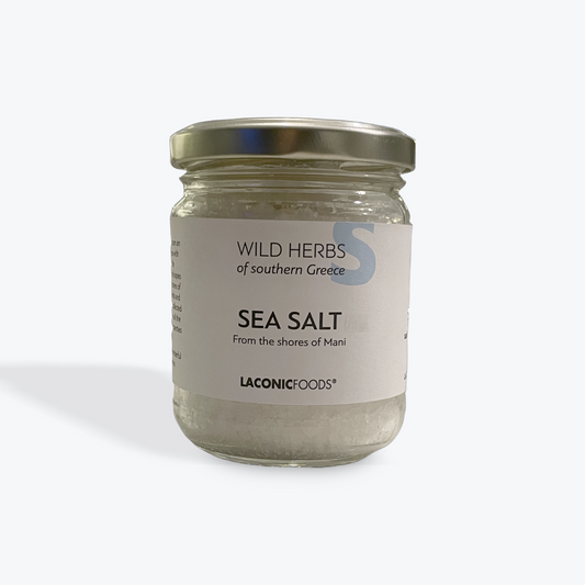Hand Collected Mediterranean Sea Salt | Mani, Greece | 72g